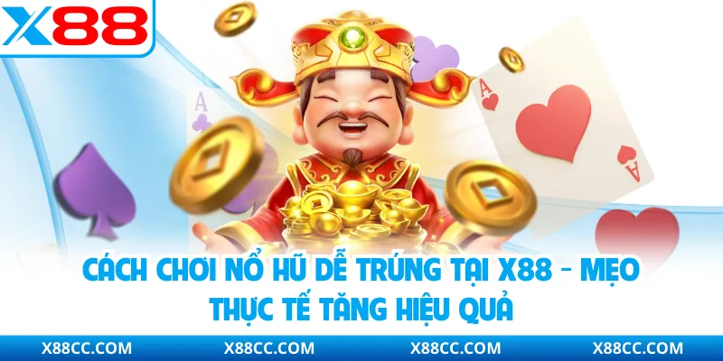 Cách Chơi Nổ Hũ Dễ Trúng Tại X88 - Mẹo Thực Tế Tăng Hiệu Quả