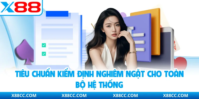 Tiêu chuẩn kiểm định nghiêm ngặt cho toàn bộ hệ thống